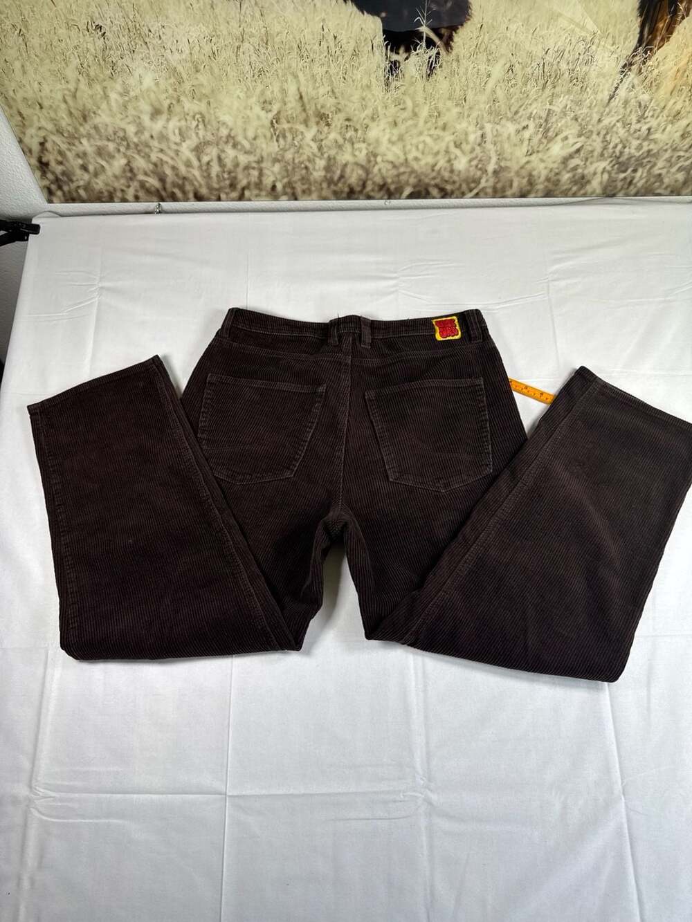 Empyre Skate Java Brown Relax Fit Corduroy Pants - Picture 5 of 5